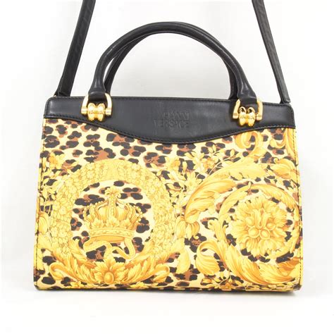 versace shoulder bag ebay|Versace shoulder bag vintage.